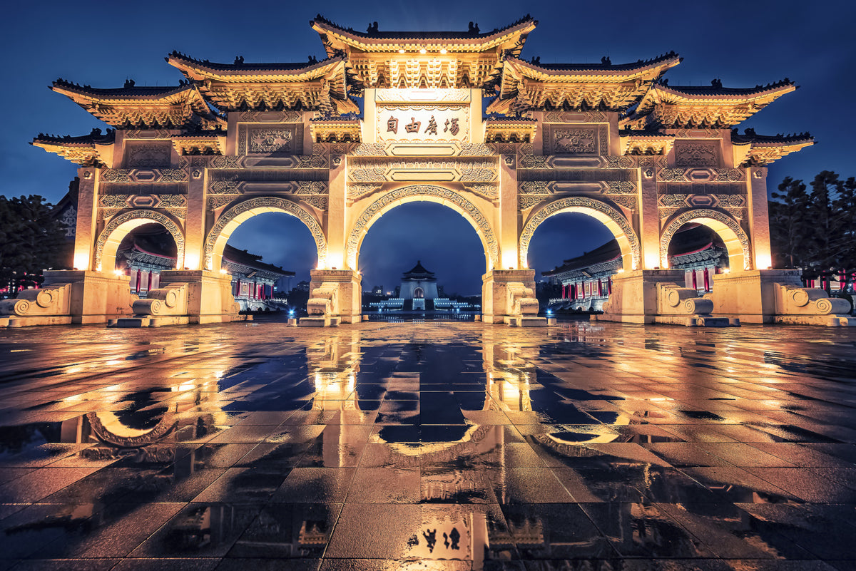 Lanterns of Taipei Wall Mural in your room
