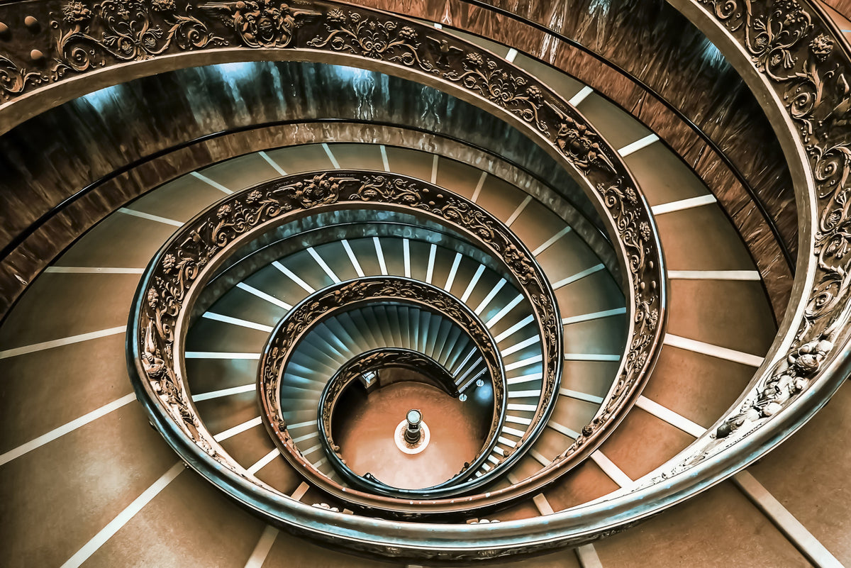Spiral Grandeur Wall Mural in your room
