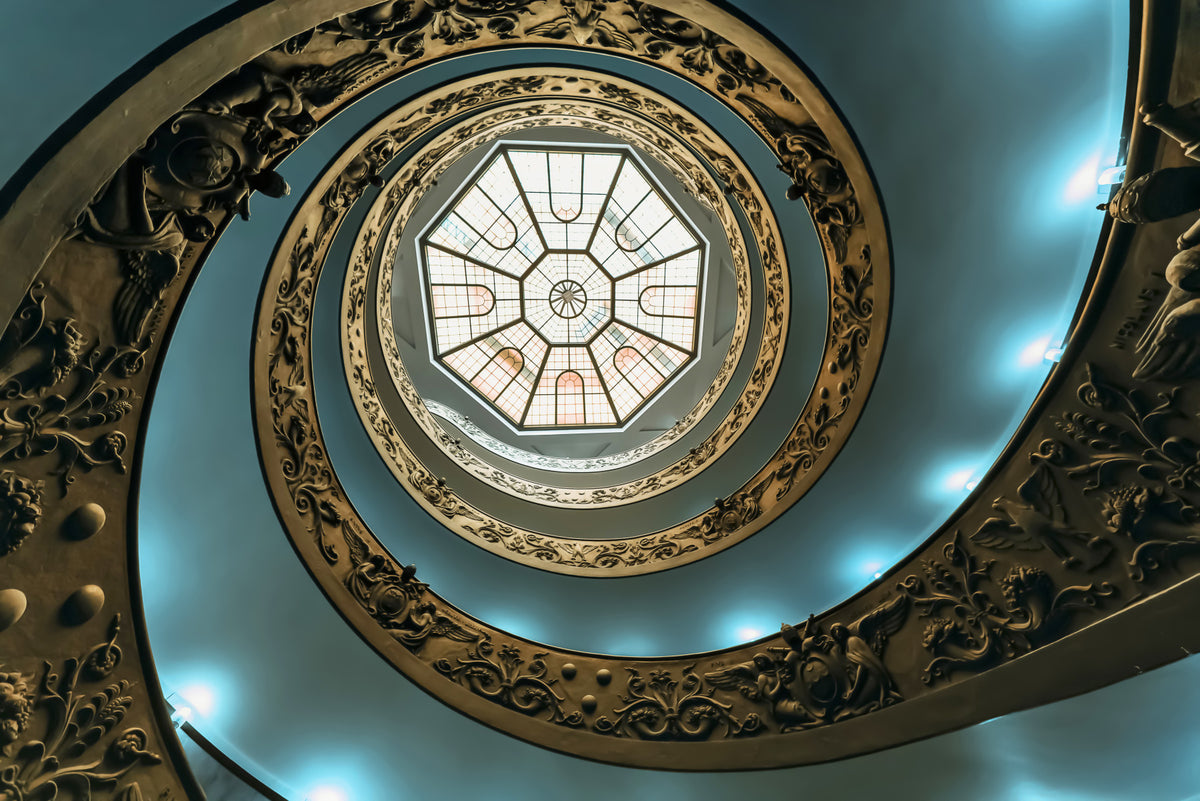 Spiraling Grandeur Wall Mural in your room