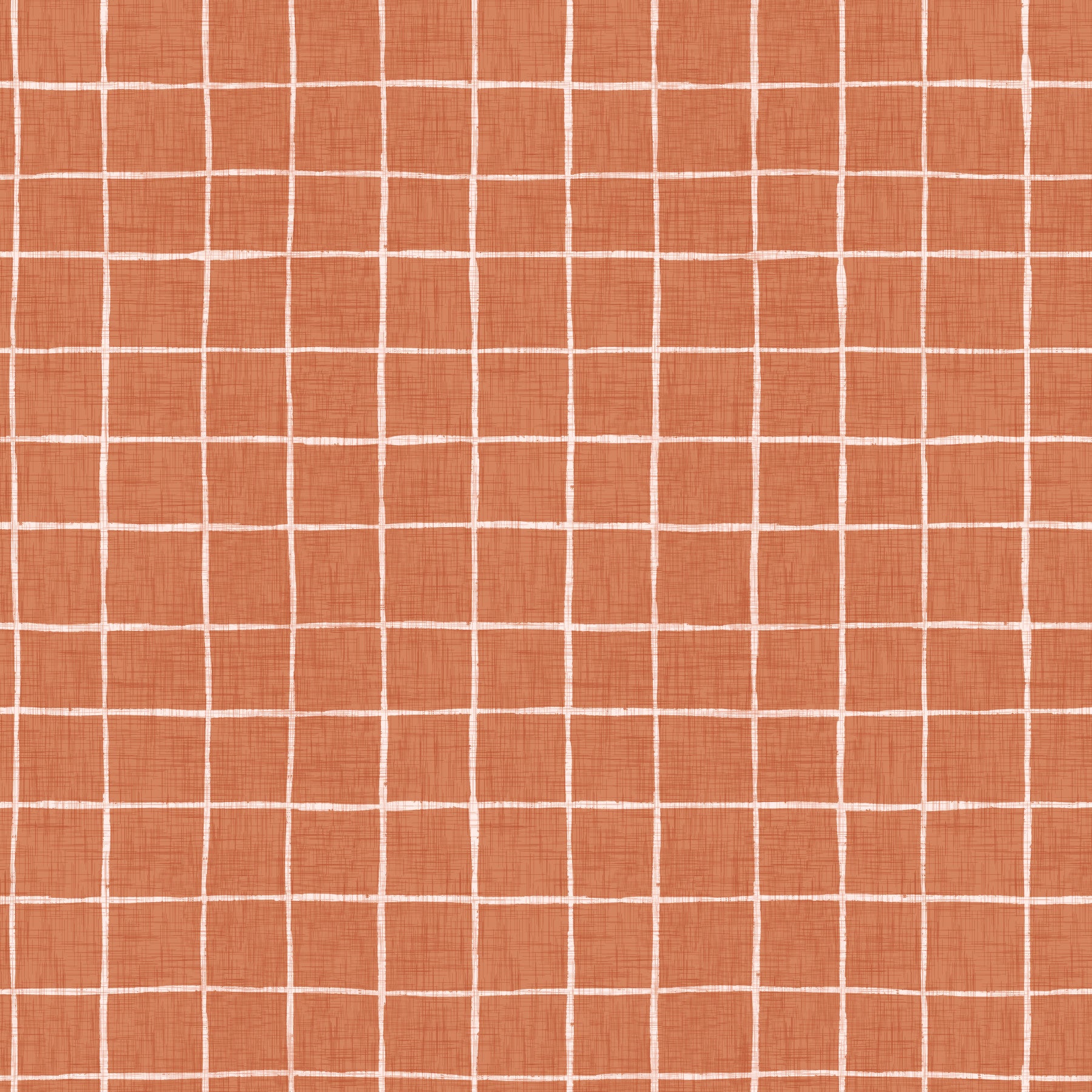Terracotta Grid Wallpaper⁠