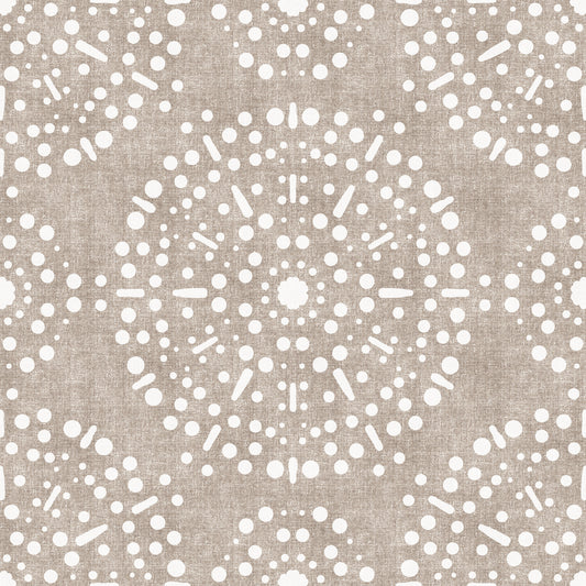 Boho Fireworks Grunge Earthy Beige Wallpaper⁠
