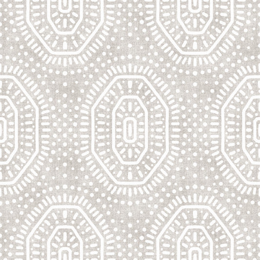 Boho Octagons Crochet Grunge Neutral Wallpaper⁠