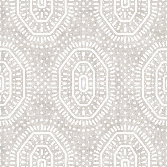 Boho Octagons Crochet Grunge Neutral Wallpaper⁠