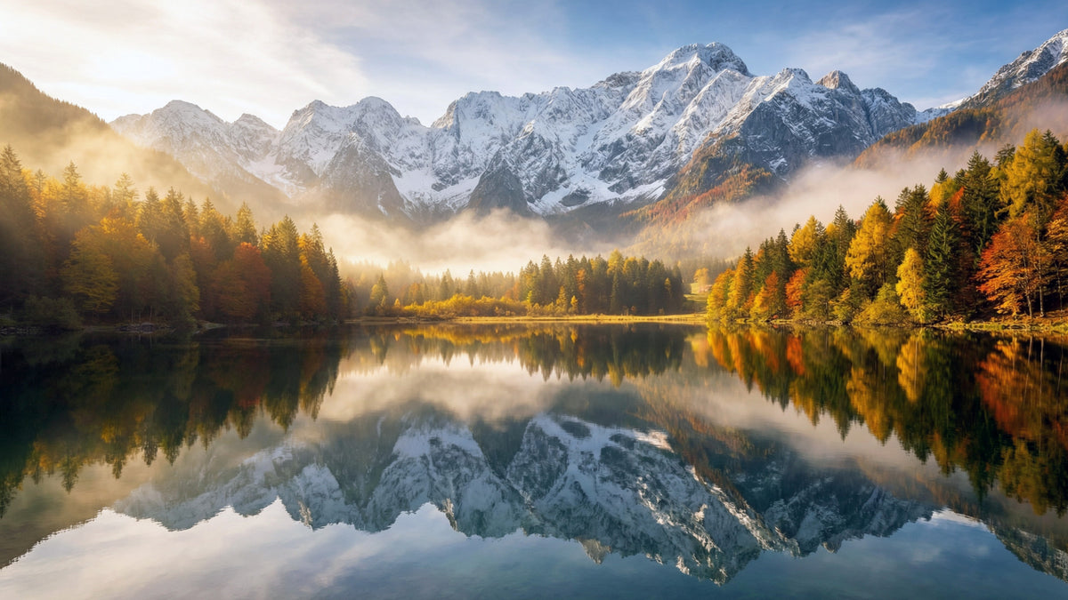 Serene Vista Wall Mural in your room