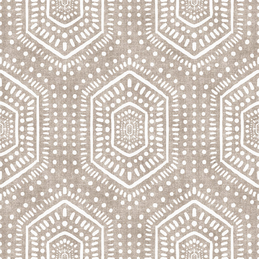 Boho Painted Grunge Earthy Beige Wallpaper⁠