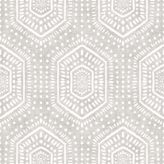 Boho Painted Grunge Neutral Wallpaper⁠