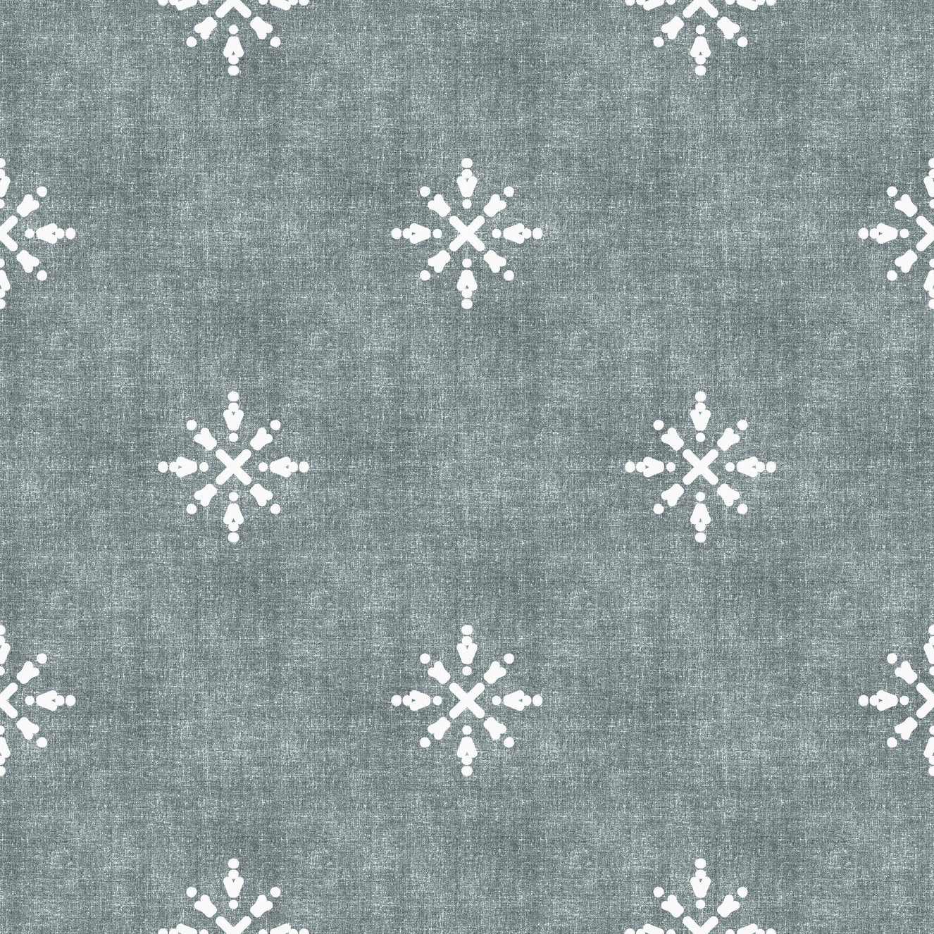 Boho Minimal Ornament Grunge Calming Blue Wallpaper⁠
