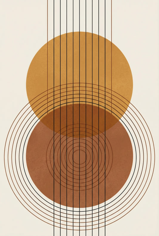 Earthy Harmony Wall Mural