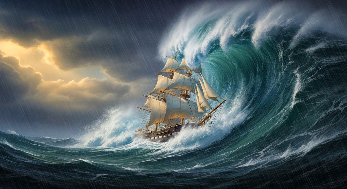 Storm's Fury Wall Mural in your room