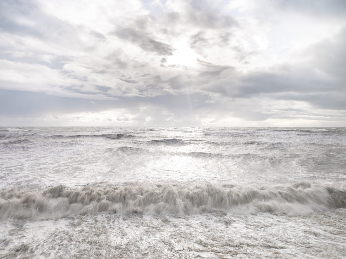 Rough Stormy Sea Wall Mural in your room