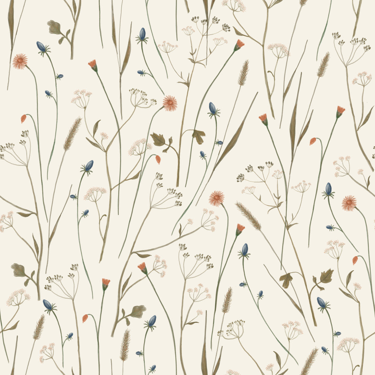 Homeland Floral Winter Wallpaper⁠ in your room