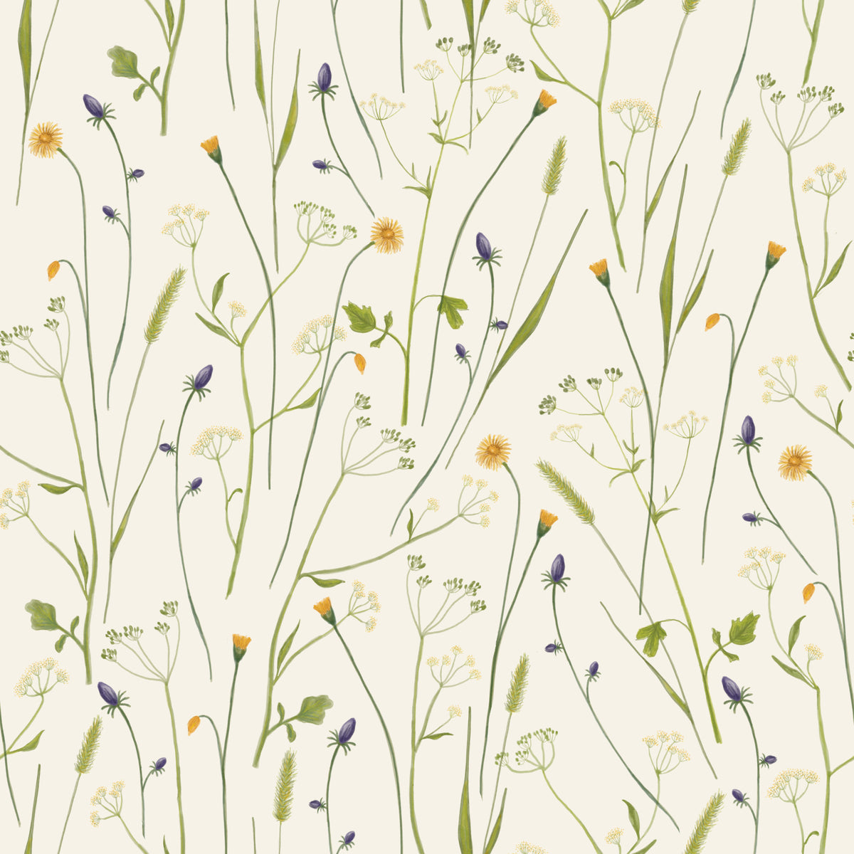 Homeland Floral Wallpaper⁠ in your room — zoomed