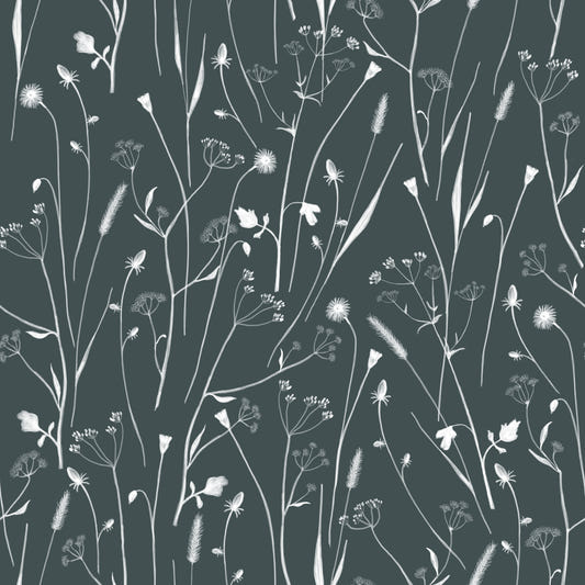 Homeland Floral Outer Space Wallpaper⁠