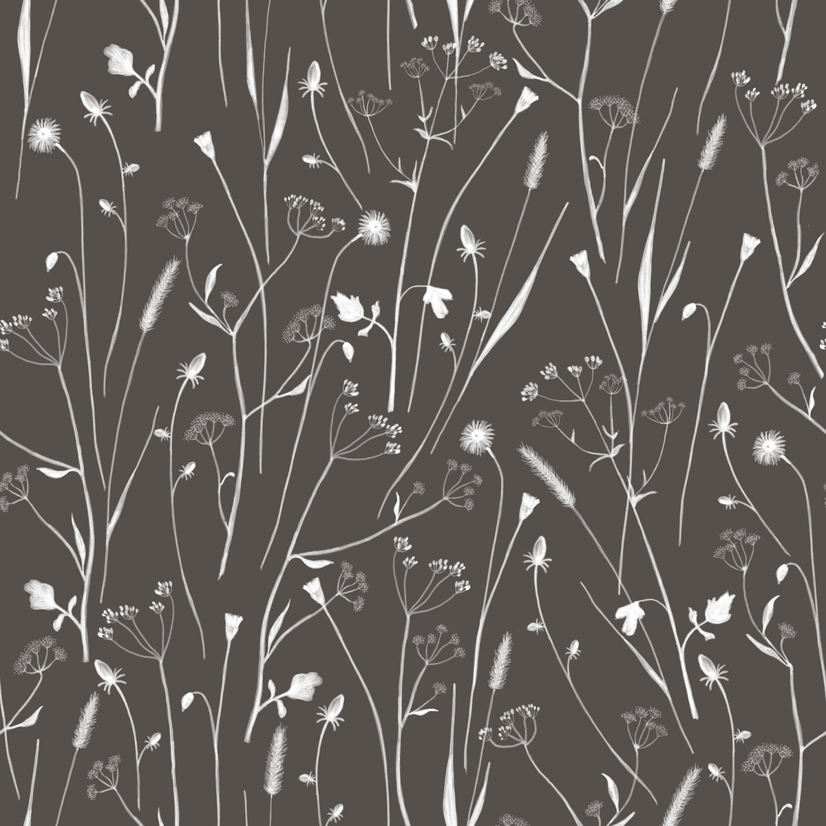 Homeland Floral Silhouette Wallpaper⁠ in your room