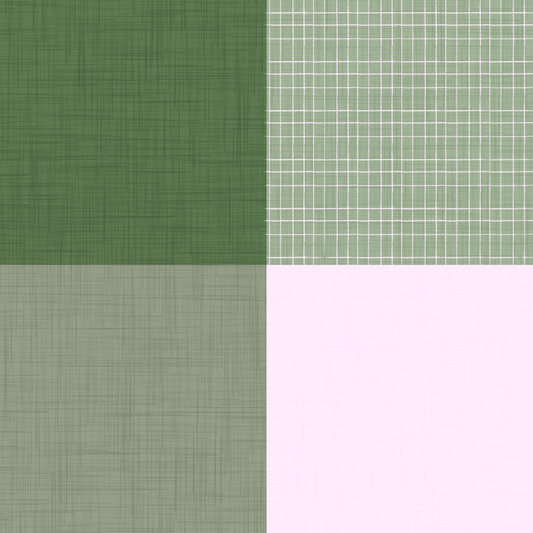 Gingham Sage Linen Texture Country  Wallpaper⁠