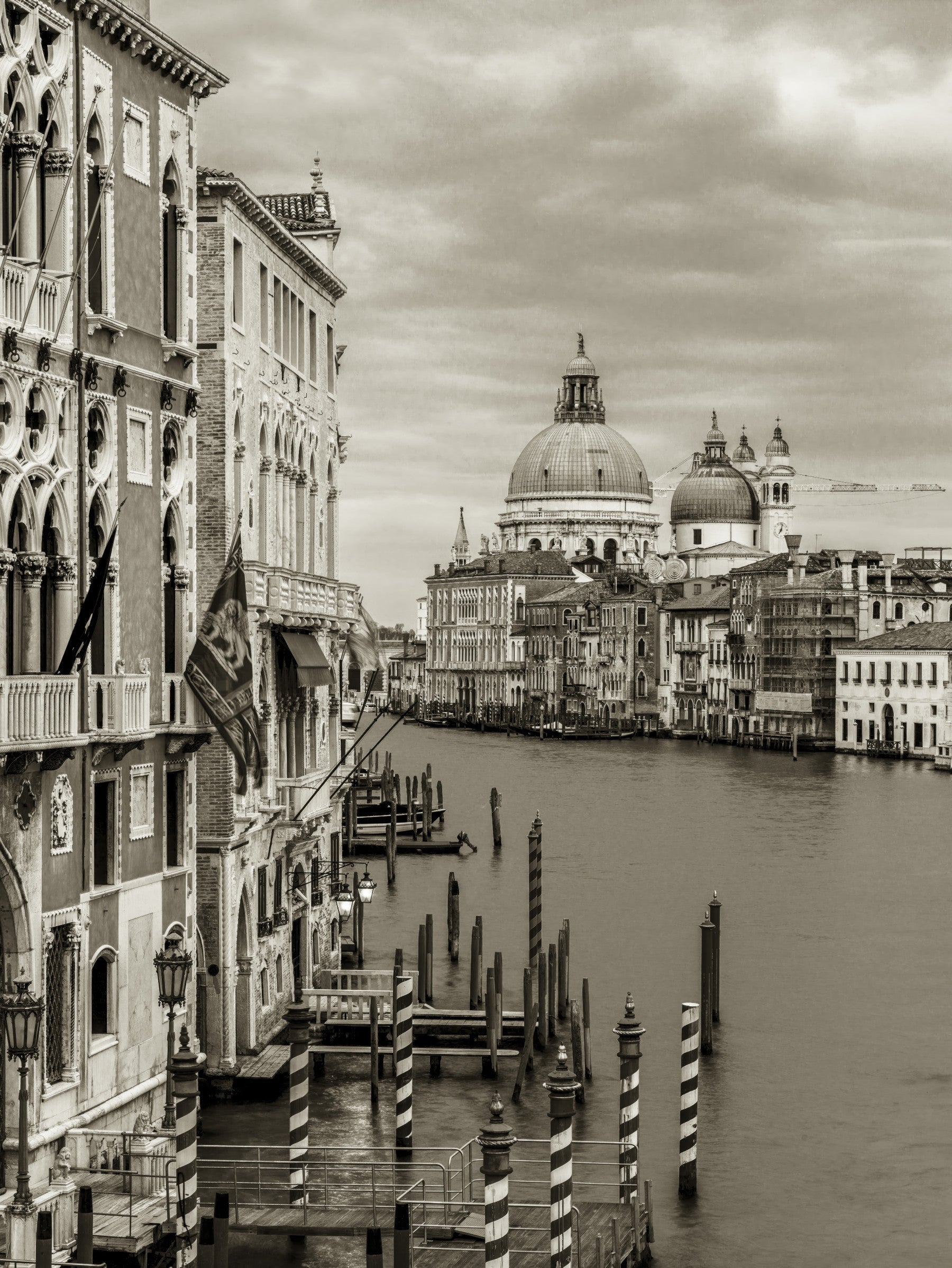 Vintage Venice View Wall Mural