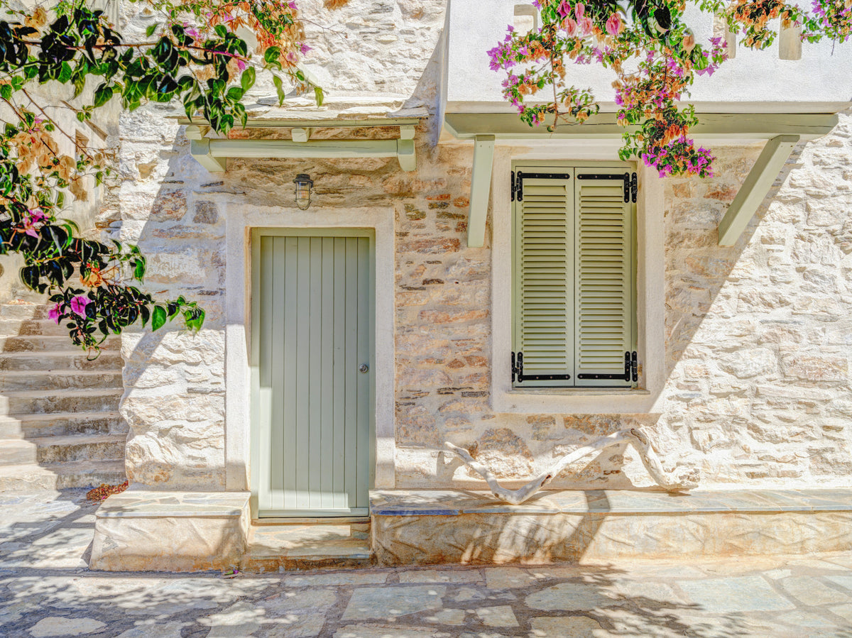 Mediterranean Doorway Charm Wall Mural in your room