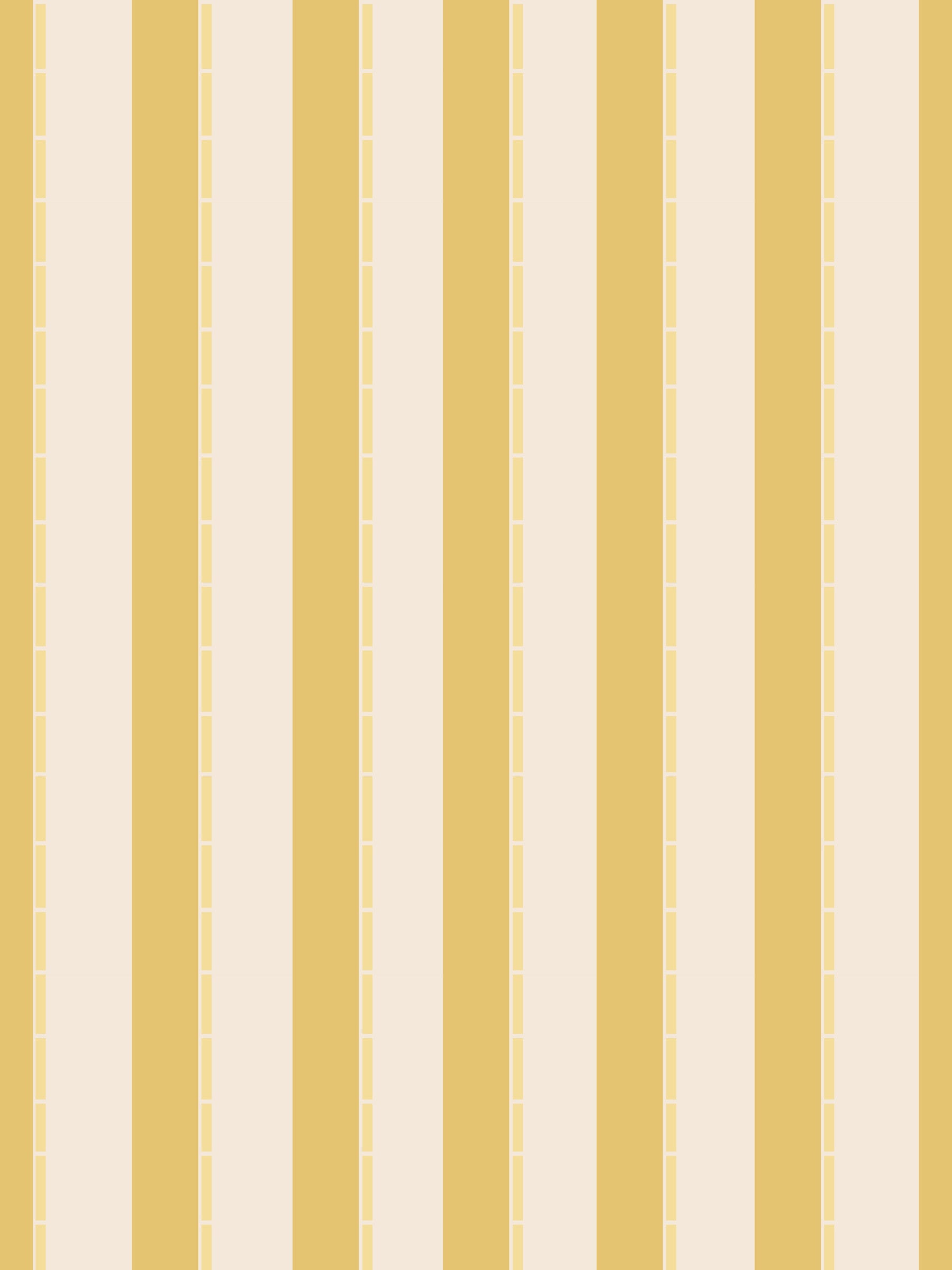 Lemon Gilded Stripes Wallpaper⁠