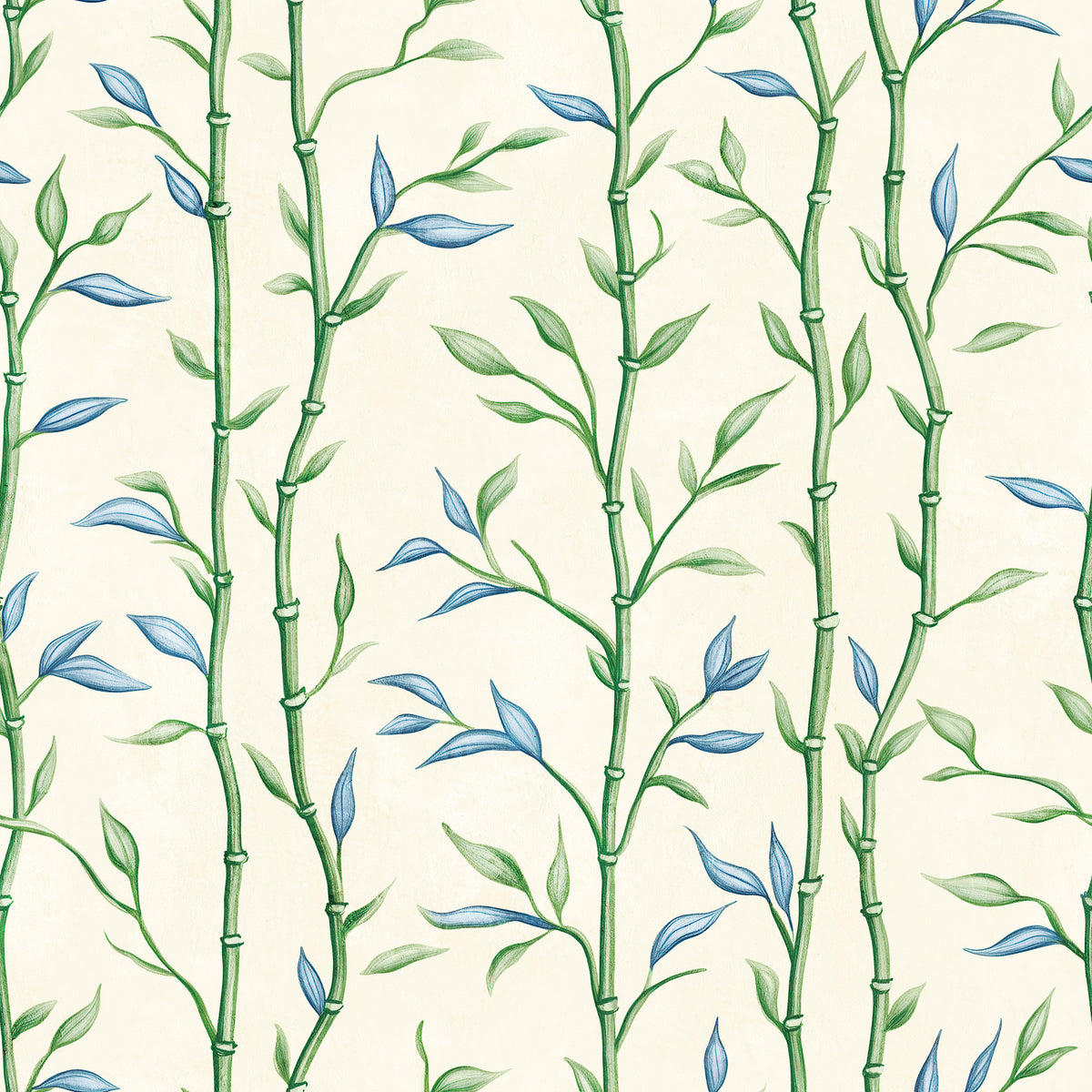 Bamboo Breeze Ivory Wallpaper⁠ in your room — zoomed