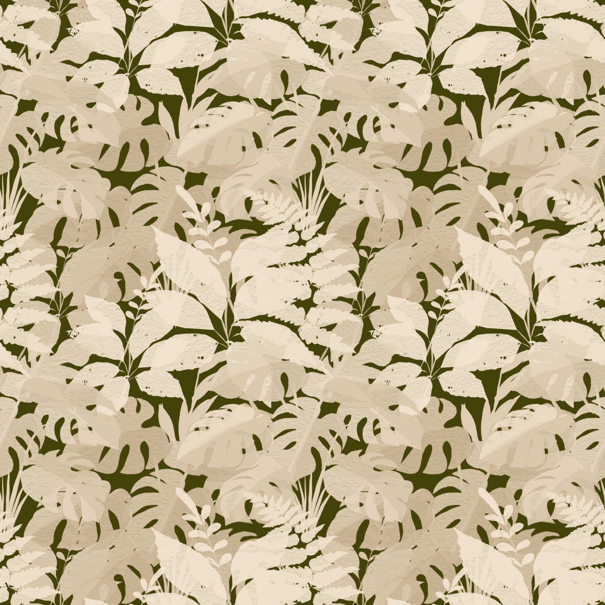 Serene Botanical Rustic Monstera  Wallpaper⁠ in your room