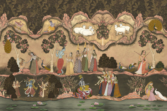 Timeless Indian Serenade Wall Mural