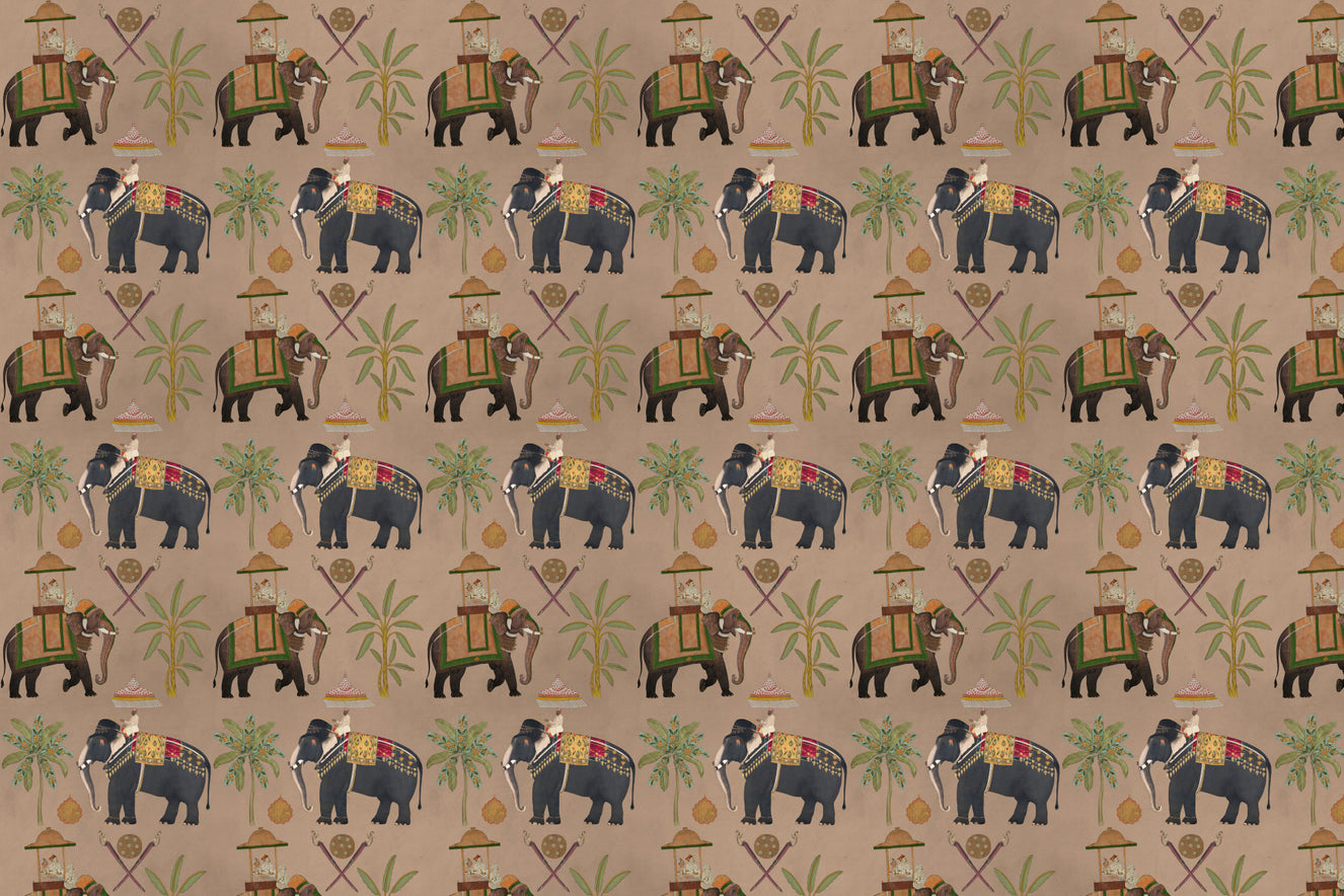 Regal Elephant  Wall Mural