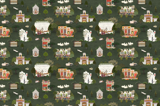 Mughal Palace Dreams Wall Mural