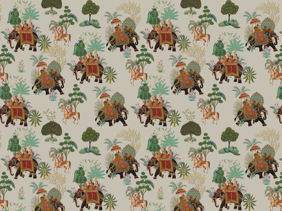 Regal Elephant Parade Wall Mural