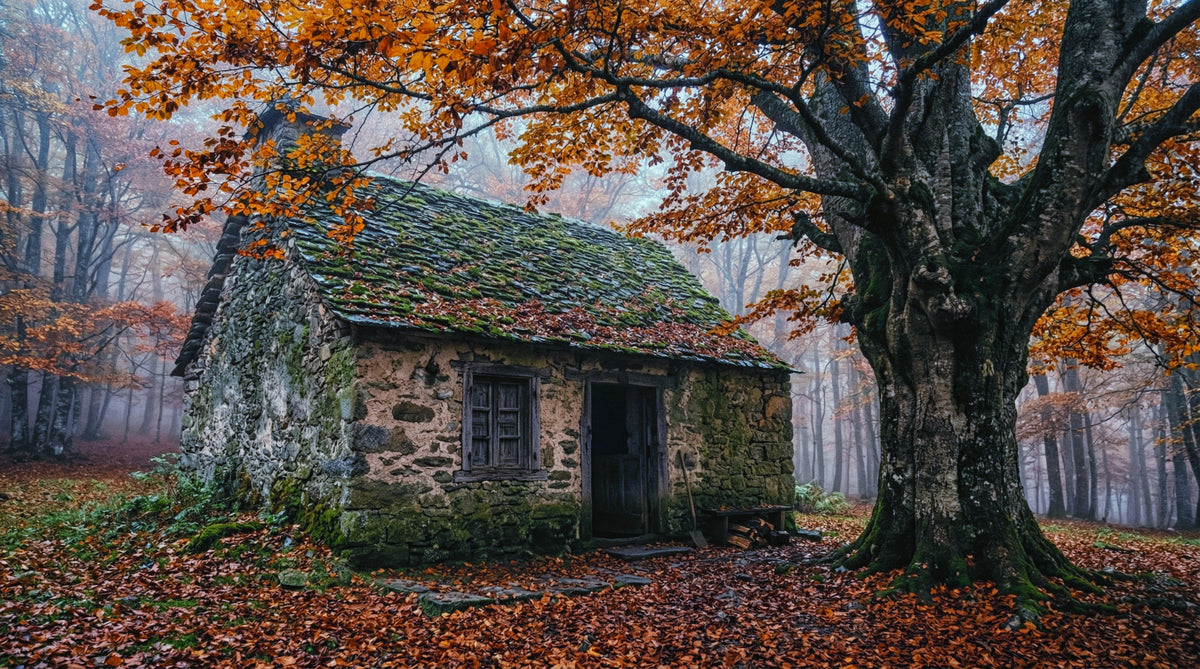 Harvest Hearth Haven Wall Mural in your room