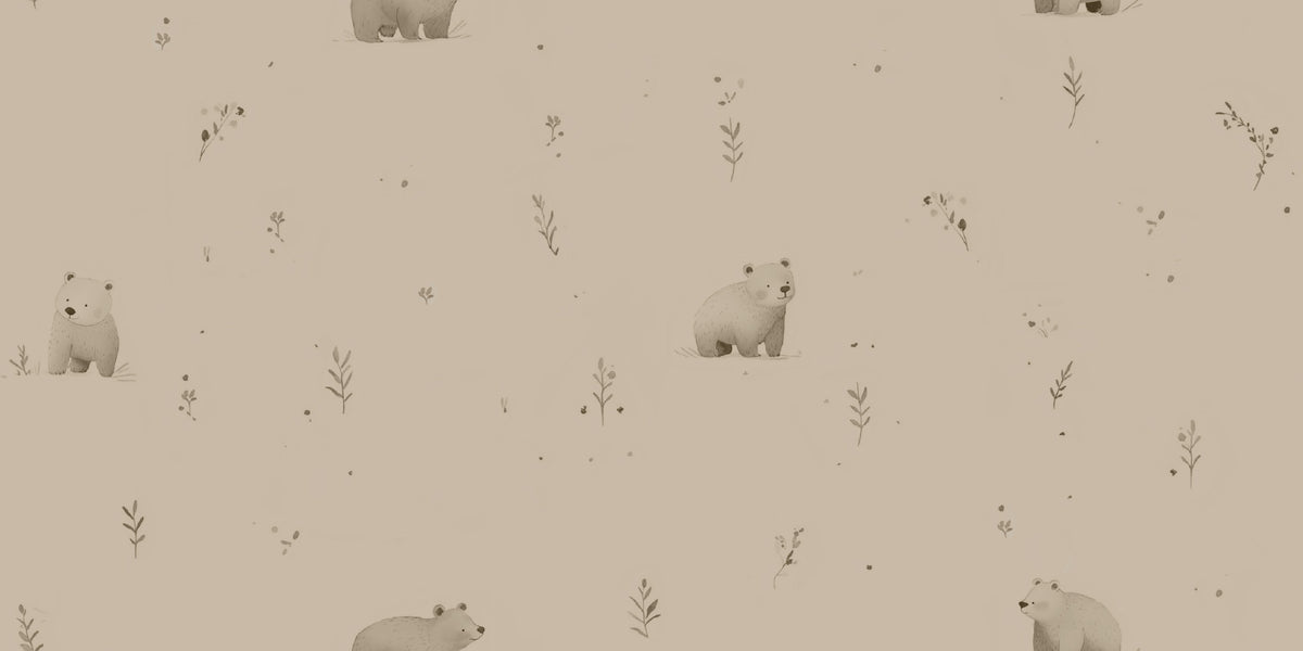 Whispering Bear Meadow Wallpaper⁠