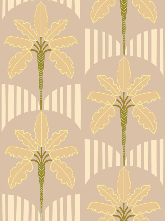 Soft Tropical Sway Wallpaper⁠