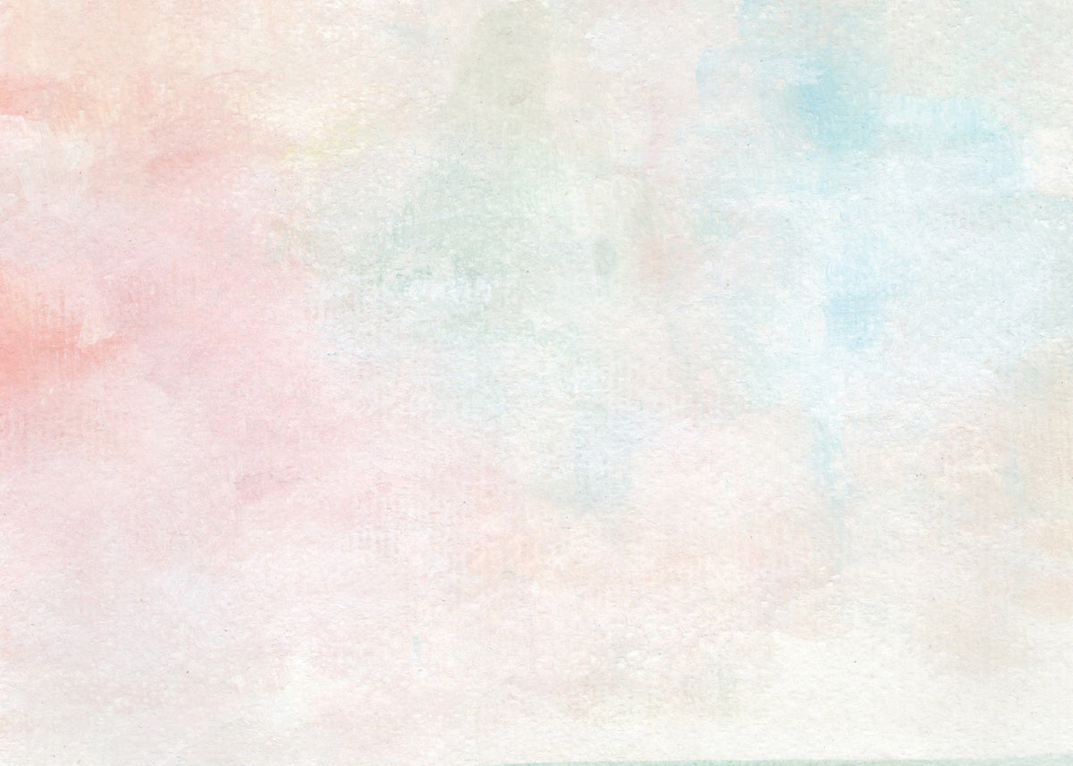 Ethereal Watercolor Wash Wall Mural