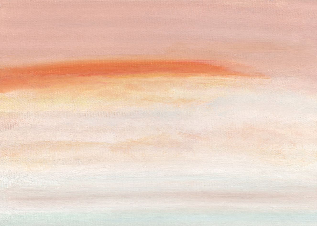 Morning Blush Canvas Wall Mural