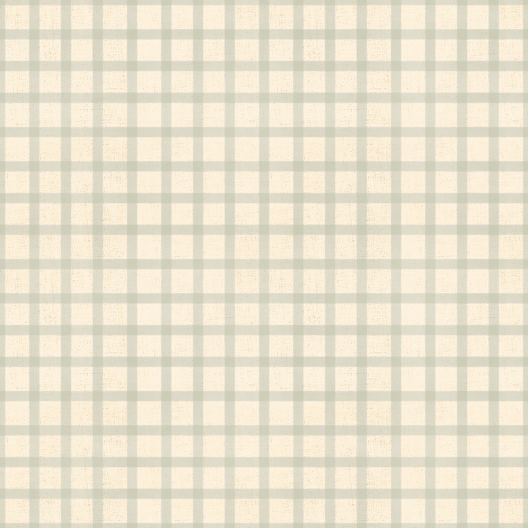 Soft Gingham On Canvas Muted Wallpaper⁠