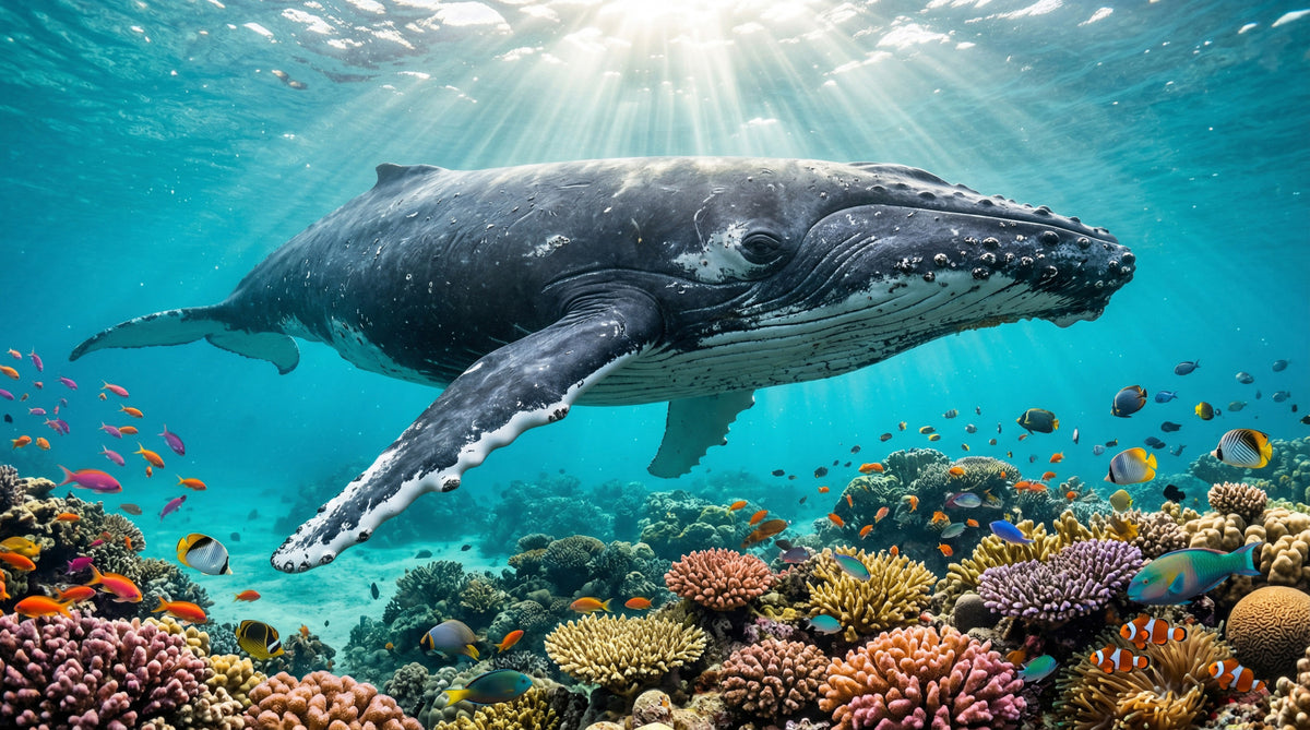 Underwater Paradise Wall Mural in your room