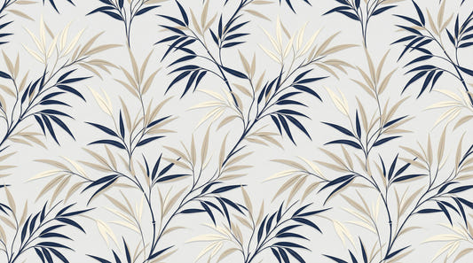 Serene Bamboo Whispers Wall Mural