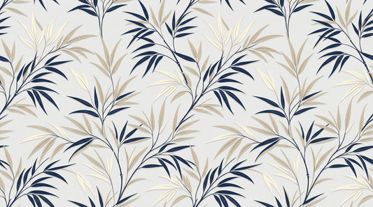 Serene Bamboo Whispers Wall Mural