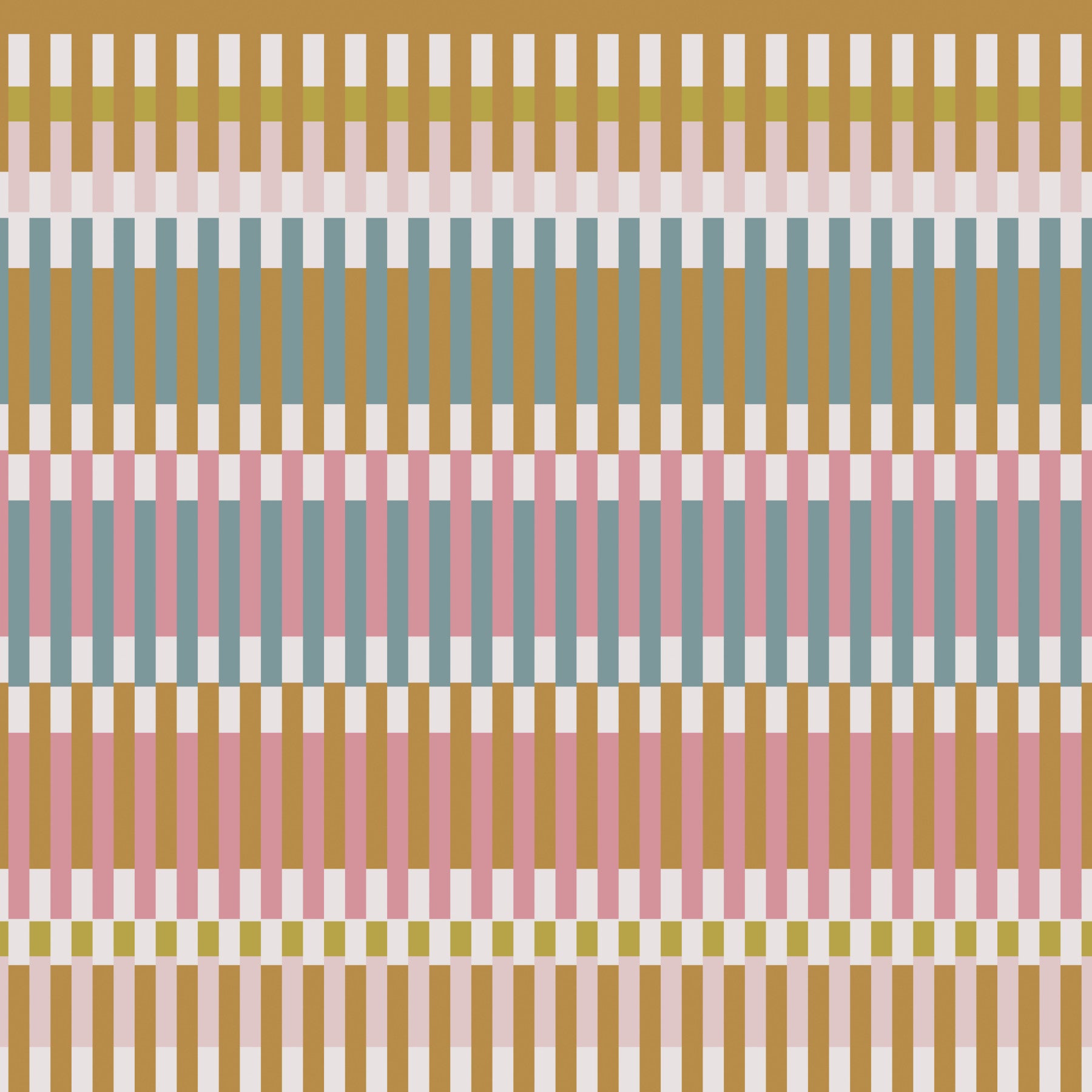 Retro Weave Blocks Wallpaper⁠