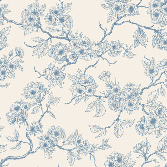 Serene Blossom Branches Wallpaper⁠