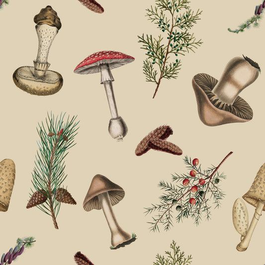Rustic Forest Fodder Wallpaper