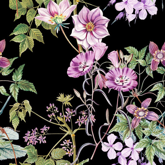 Victorian Vine Embrace Wallpaper