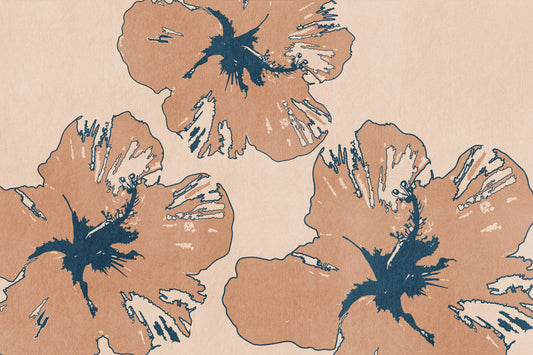 Tropical Flow Summary Wall Mural