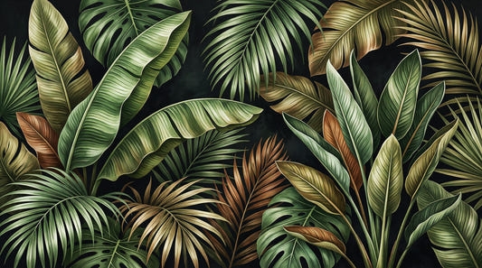 Botanical design Wall Mural