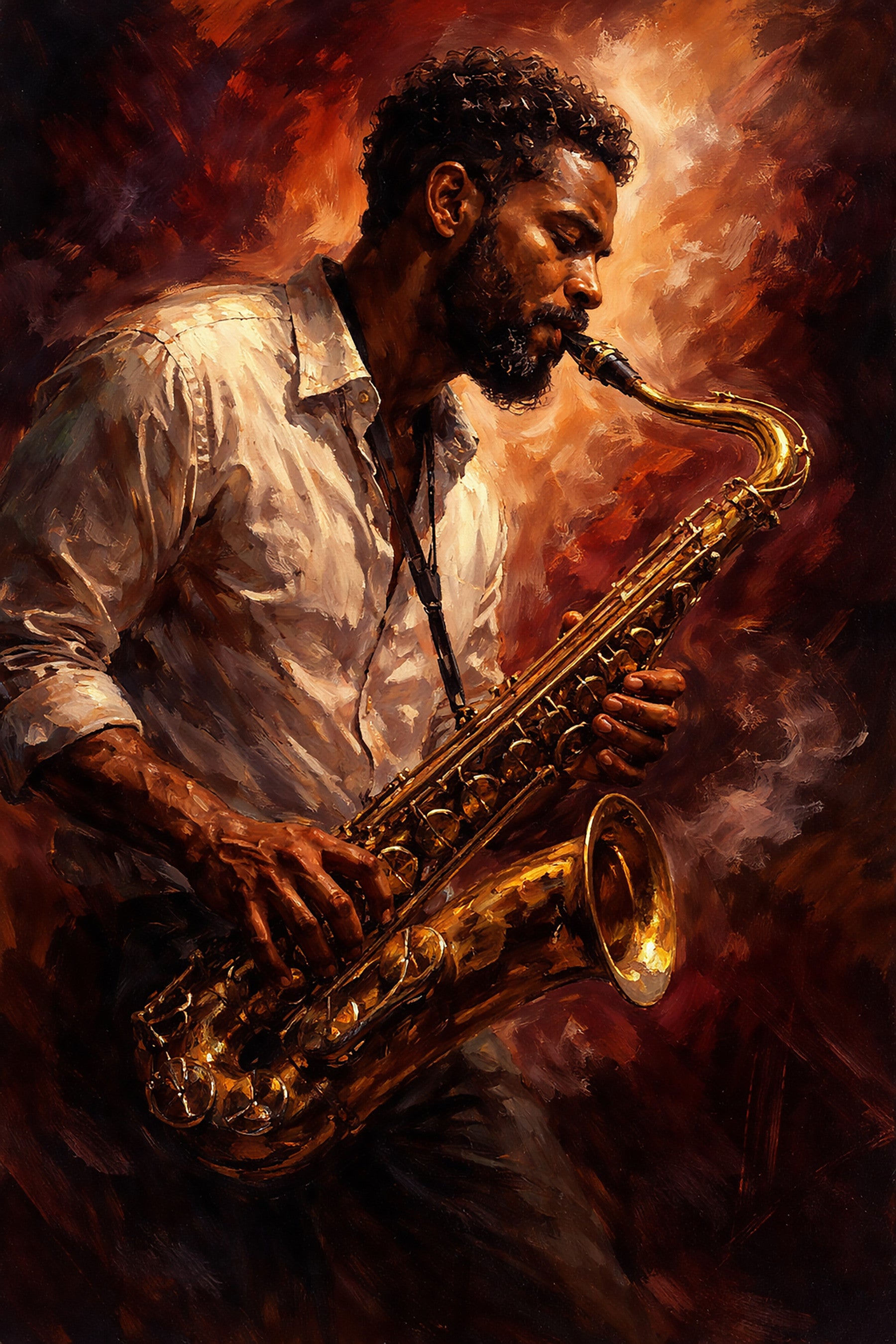 Golden Horn, Fiery Soul Wall Mural