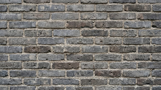 Urban Gray Brickwork Texture Wall Mural
