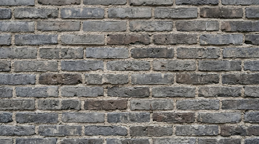 Urban Gray Brickwork Texture Wall Mural