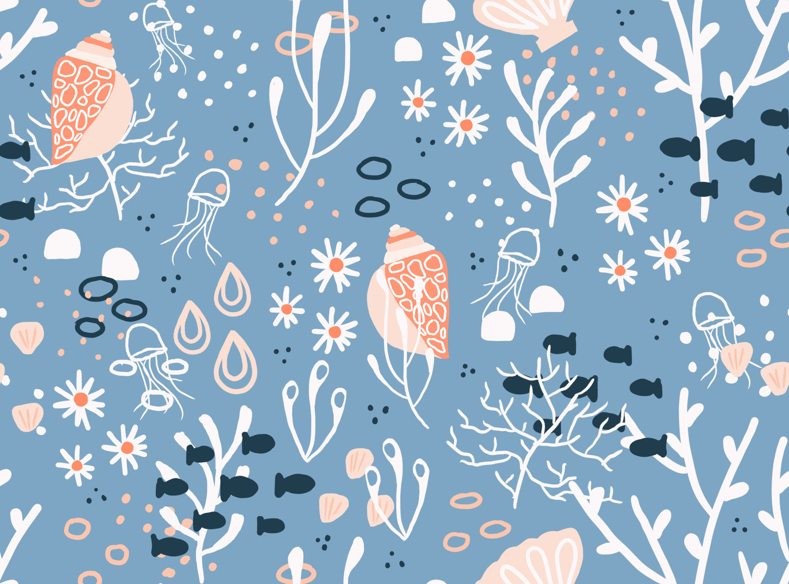 Seashells Wallpaper⁠
