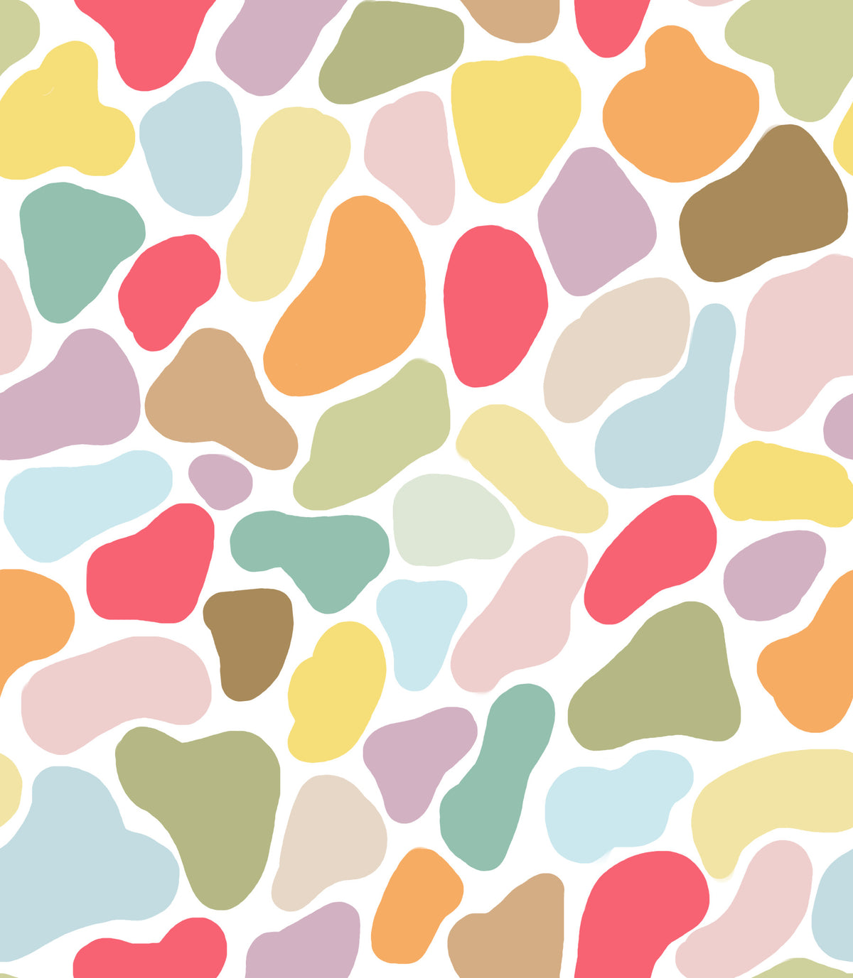 Playful Pebble Palette Wallpaper⁠ in your room