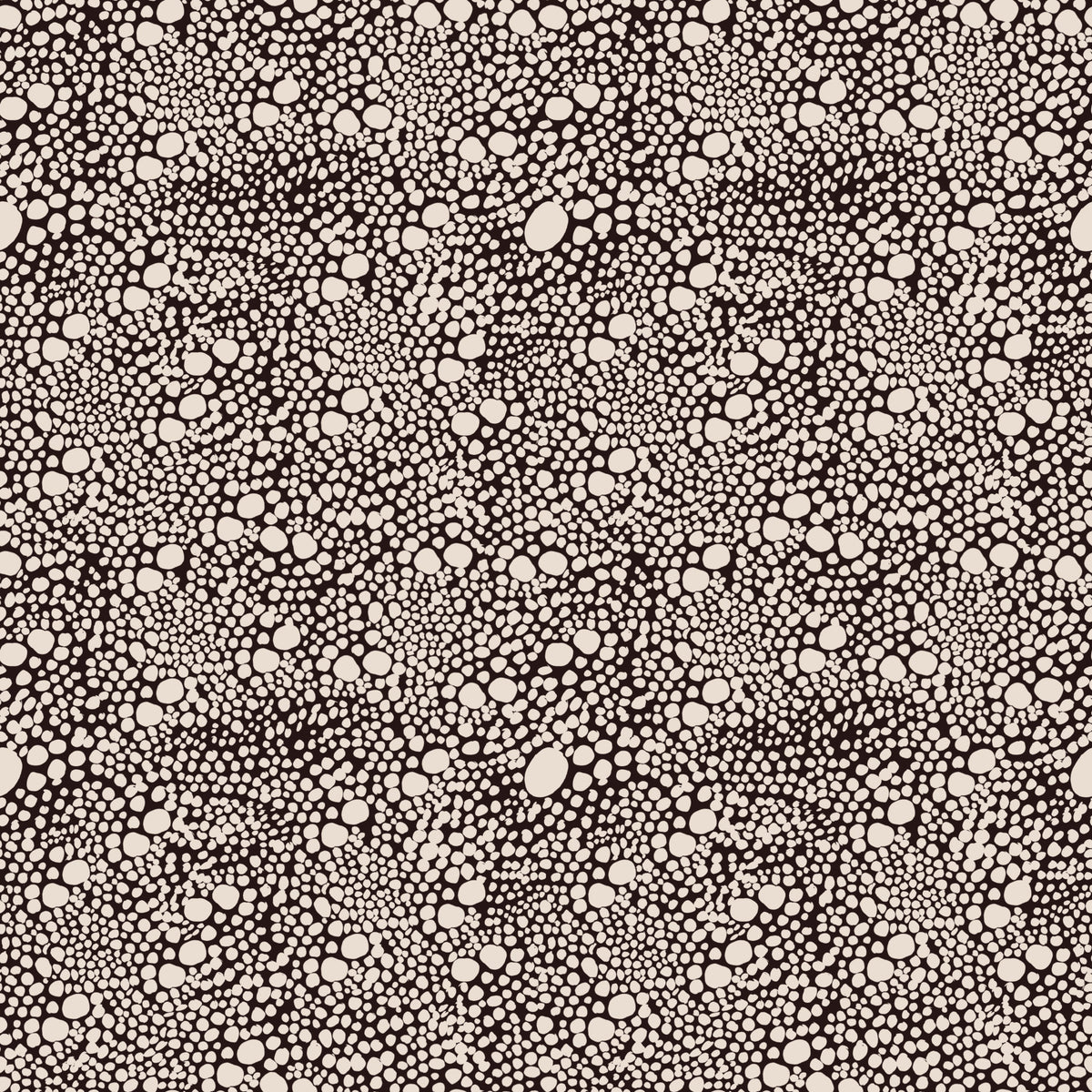 Organic Pebble Mosaic Rustic Textured Dotted  Wallpaper⁠ in your room