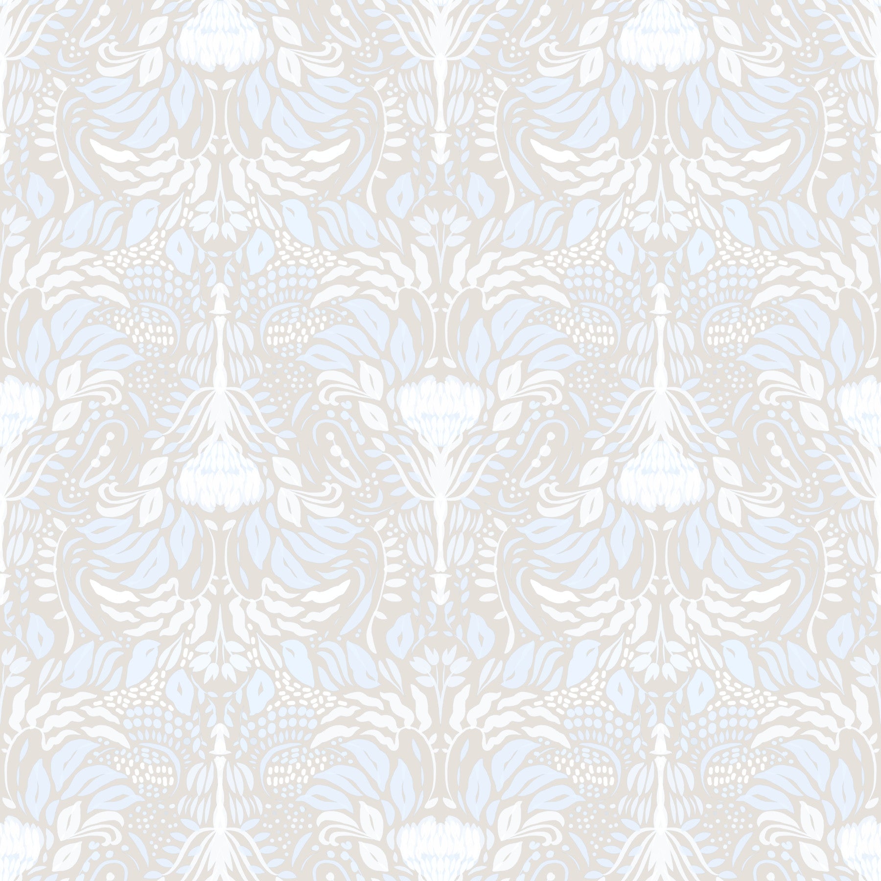 Serene Botanical Bloom Cottagecore pastel Wallpaper⁠